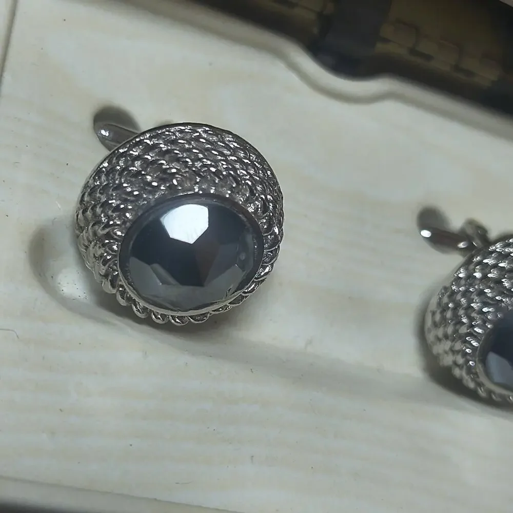 Vintage Sabre By Swank Cufflink Set Complete